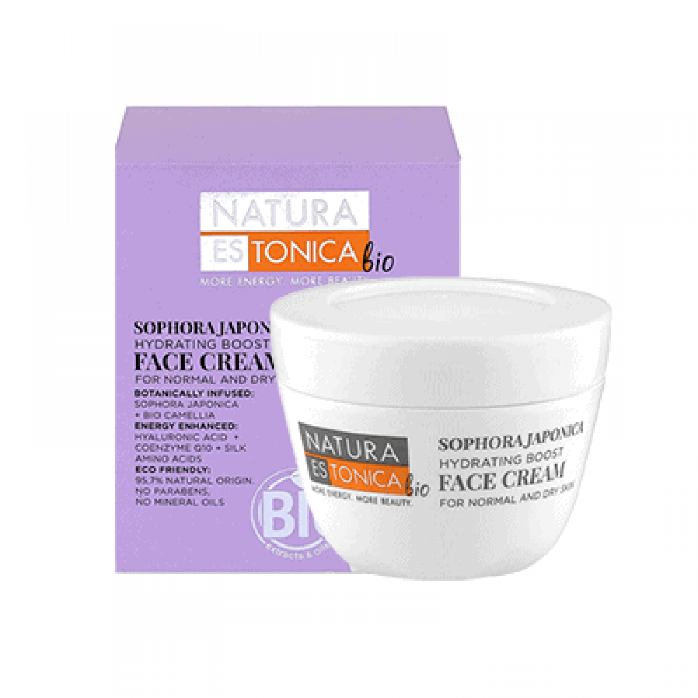 Natura Estonica − Nawilżający krem do twarzy Sophora Japonica Hydrating Boost Face Cream − 50 ml - Nabea.pl