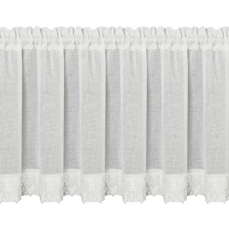 FIRANA GOTOWA DORIS NA TAŚMIE 150 X 60 CM KREMOWY