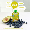 Smileat, BIO Mus z jagodami i awokado 6m+, 100g