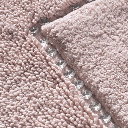 DYWANIK ŁAZIENKOWY CHIC 60 X 90 CM RÓŻOWY