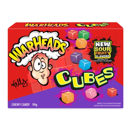 Warheads Chewy Cubes 99 g