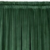 ZASŁONA GOTOWA MELANIE NA TAŚMIE 140 X 270 CM CIEMNOZIELONY