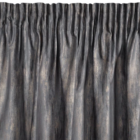 ZASŁONA GOTOWA ESTEL NA TAŚMIE 140 X 270 CM GRAFITOWY