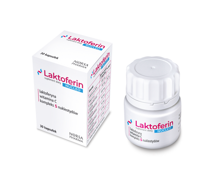 Norsa Pharma Laktoferin Nucleo 30 kaps.