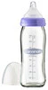 Lansinoh, Butelka szklana ze smoczkiem NaturalWave, 240 ml