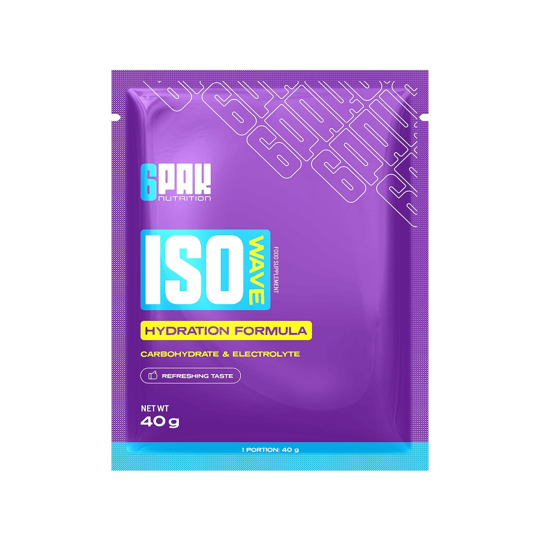 6PAK ISO WAVE 40g LEMON
