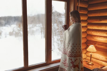 KOC ŚWIĄTECZNY NOEL 200 X 220 CM BIAŁY