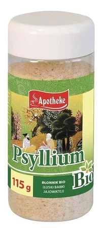 APOTHEKE BŁONNIK (ŁUSKI BABKI JAJOWATEJ) BIO 115 g
