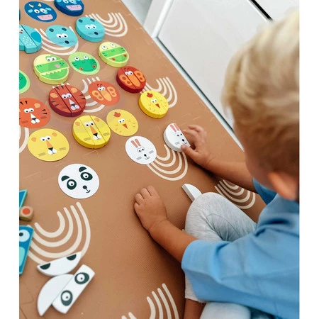 TOOKY TOY Klocki Zwierzęta Gra Zręcznościowa