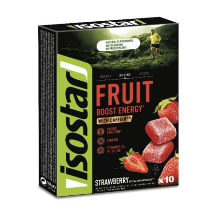 ISOSTAR Energy Fruit Boost Galaretki 100g smak truskawka
