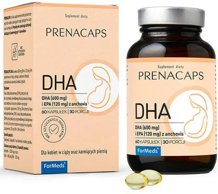 Formeds Prenacaps DHA i EPA kwasy Omega 3 - 60 kaps.