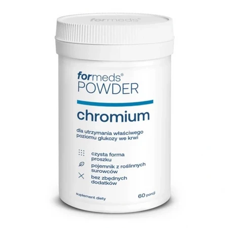 Formeds Powder Chromium pikolinian chromu 200 µg w proszku 60 porcji