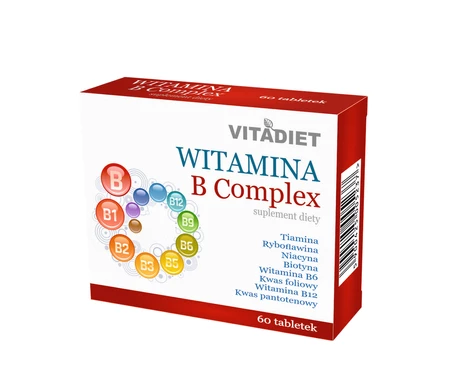Vitadiet − Witamina B complex − 60 tabl.