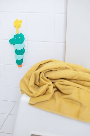 QUUT Klocki piankowe do nawlekania do kąpieli Beedi Croco