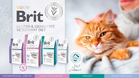 BRIT GF Veterinary Diet ULTRA-HYPOALLERGENIC Cat 2kg