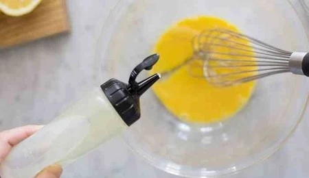 OXO-Trzepaczka stalowa, czarna, STL