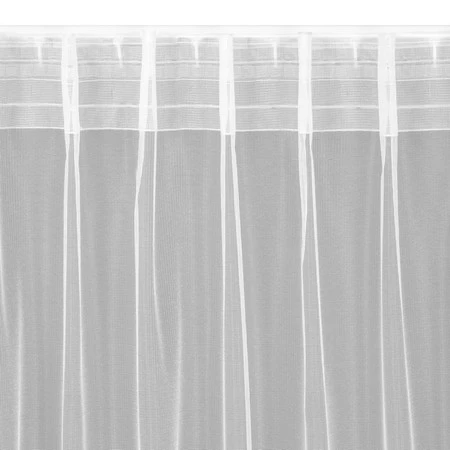 FIRANA GOTOWA TONIA NA TAŚMIE 140 X 300 CM BIAŁY