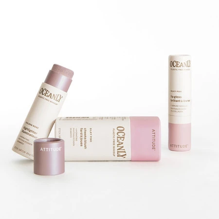 Attitude Oceanly, Zestaw Silky Pink, 3 produkty
