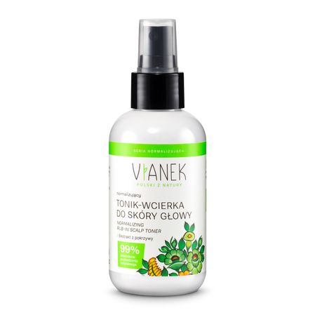 Vianek, Normalizujący tonik-wcierka do skóry głowy, 150 ml