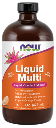 Now Foods Liquid Multi - Multiwitamina w płynie 473 ml
