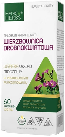 Medica Herbs Wierzbownica Drobnokwiatowa na wsparcie układu moczowego 60 kaps.