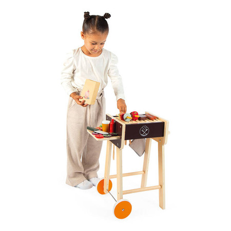 Janod Grill drewniany z akcesoriami 3+