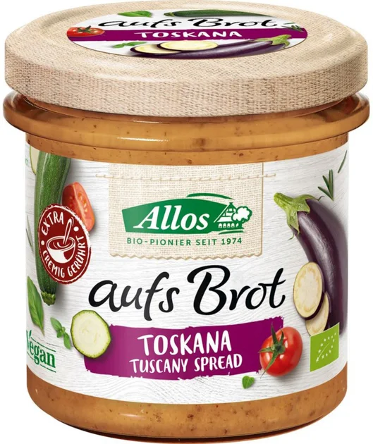 ALLOS PASTA KREMOWA TOSKANA BEZGLUTENOWA BIO 140 g - Nabea.pl