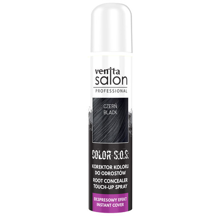 Salon Professional Color S.O.S. korektor koloru do odrostów Black 75ml