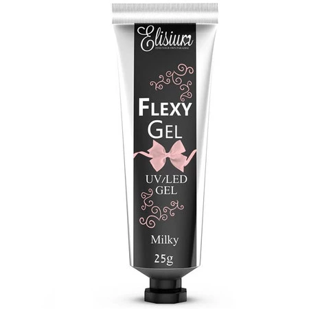 Flexy Gel żel do przedłużania paznokci Milky 25g