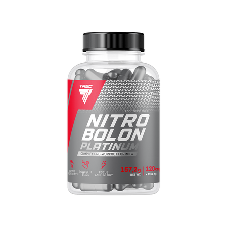 Trec NITROBOLON PLATINUM Przedtreningówka 120 kaps.