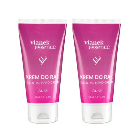 Zestaw: 2x Vianek Essence Krem do rąk Aura 50ml