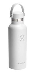 HF-Butelka 18 oz Standard z nakrętką Flex, biała