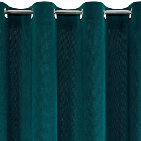 ZASŁONA GOTOWA MEGI 140 X 250 CM CIEMNOTURKUSOWY