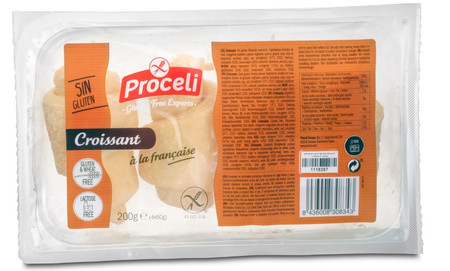 PROCELI Croissanty do odpiekania bezglutenowe 200 g