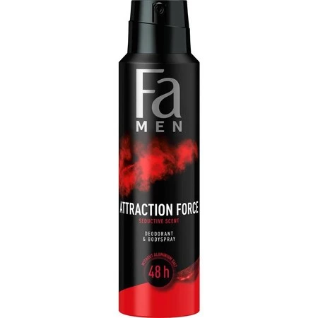 Men Attraction Force 48h dezodorant w sprayu o uwodzicielskim męskim zapachu 150ml