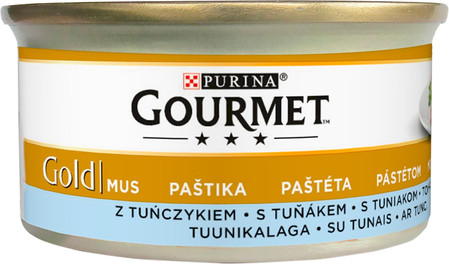 PURINA GOURMET Gold Mus z Tuńczykiem 85g