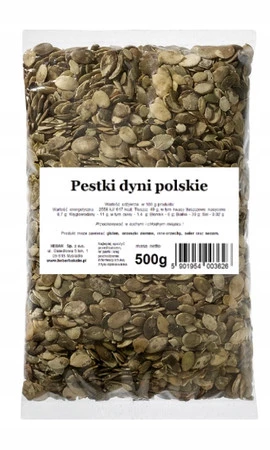 Hebar Pestki dyni łuskane 500g