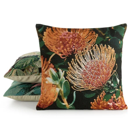 Poszewka Gobelin 11 45 x 45 cm, Czarny