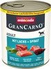 ANIMONDA Grancarno ADULT Łosoś Szpinak 800g