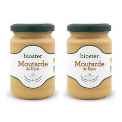 Zestaw: 2x MUSZTARDA DIJON BIO 200 g - BIOSTER