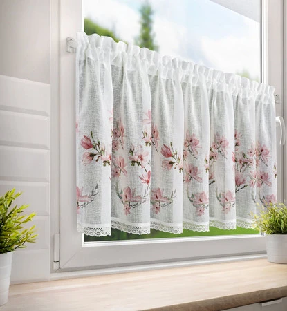 FIRANA GOTOWA AMELIA 150 X 60 CM BIAŁY