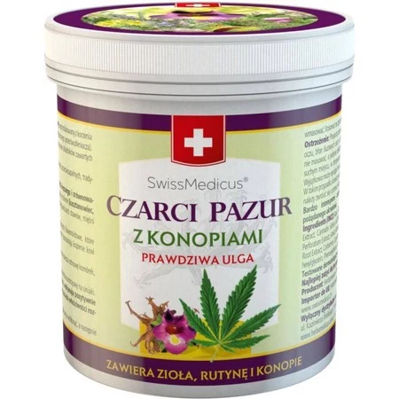 Herbamedicus Czarci Pazur Z konopiami 250 ml