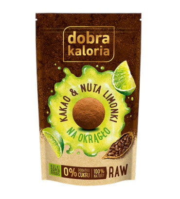 Dobra Kaloria Na okrągło, kakao & nuta limonki 65 g