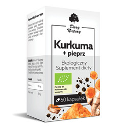 Dary Natury Kurkuma + pieprz 60 kaps.
