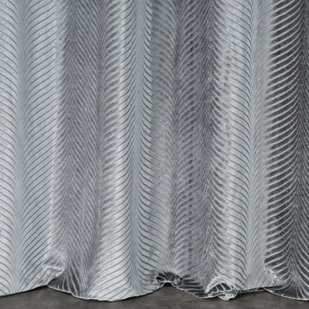 ZASŁONA GOTOWA LUSSI 140 X 250 CM STALOWY