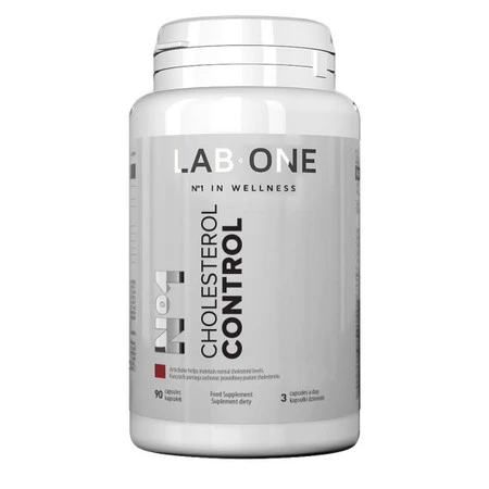 N°1 Cholesterol Control suplement diety wspierający poziom cholesterolu 90 kapsułek