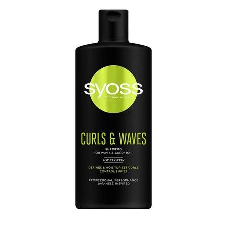 Curls & Waves Shampoo szampon do włosów falowanych i kręconych 440ml