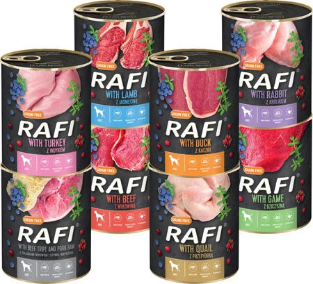 Dolina Noteci Rafi Żołądki Wołowe z Szynką bez zbóż 800g