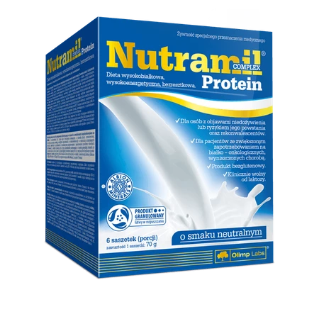 Olimp Labs Nutramil® Complex Protein 6 sasz.smak neutralny