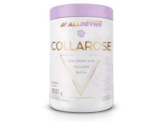ALLNUTRITION Alldeynn Collarose Kolagen Peptydy VERISOL® + Witamina C + Biotyna 300g smak pomarańcza